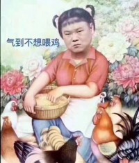 气到不想喂鸡